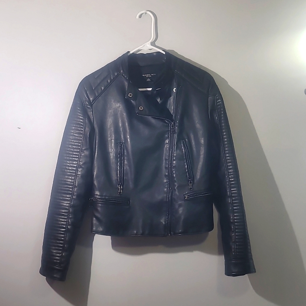 Motorcycle Jacket faux leather